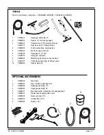 Предварительный просмотр 10 страницы Advance acoustic ALL CLEANER Instructions For Use And Parts List