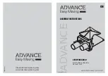 Предварительный просмотр 1 страницы Advance acoustic ART. AP3400.00.01 Assembly Instructions