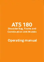 Advance acoustic ATS 180 Operating Manual preview