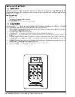 Предварительный просмотр 18 страницы Advance acoustic ConvertaMAX 34 Instructions For Use Manual