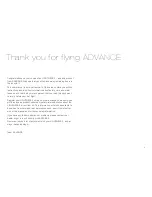 Предварительный просмотр 4 страницы Advance acoustic LIGHTNESS 3 Manual