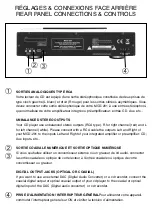 Предварительный просмотр 8 страницы Advance acoustic MCD-200 Owner'S Manual