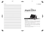 Preview for 2 page of Advance acoustic Mupid-2plus Instruction Manual