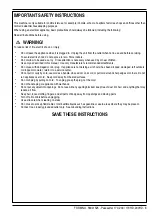 Preview for 4 page of Advance acoustic Pacesetter 170 Instructions For Use Manual