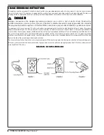 Preview for 4 page of Advance acoustic Reel Cleaner 56108050 Operator'S Manual