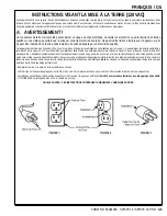 Preview for 21 page of Advance acoustic Sprite 16 Instructions For Use Manual