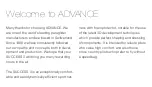 Preview for 2 page of Advance acoustic Success 3 Getting Started