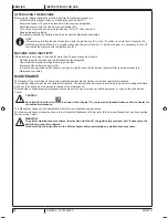 Предварительный просмотр 20 страницы Advance acoustic SW5500 Instructions For Use Manual