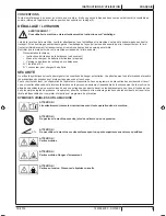 Предварительный просмотр 39 страницы Advance acoustic SW5500 Instructions For Use Manual