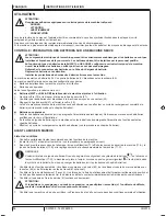 Предварительный просмотр 50 страницы Advance acoustic SW5500 Instructions For Use Manual