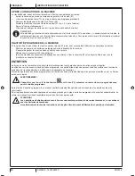 Предварительный просмотр 54 страницы Advance acoustic SW5500 Instructions For Use Manual