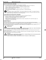 Предварительный просмотр 122 страницы Advance acoustic SW5500 Instructions For Use Manual