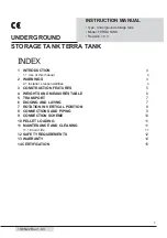 Preview for 3 page of Advance acoustic TERRATANK Assembly, Use And Maintenance Manual