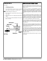 Предварительный просмотр 8 страницы Advance acoustic Whirlamatic Pro 21H Operator'S Manual And Parts List