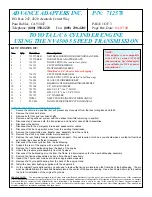 Preview for 1 page of Advance Adapters 712578 User Manual