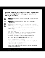 Preview for 2 page of Advance mobility Liberty push chair Assembly Instructions Manual