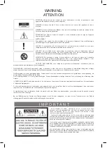 Preview for 3 page of Advance Paris X-CD9 Quick Start Manual