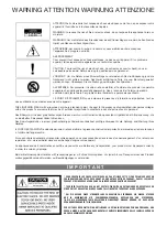 Preview for 3 page of Advance Paris X-Stream 9 Quick Start Manual