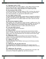 Предварительный просмотр 20 страницы Advance Welding ACT 4 Operating Manual