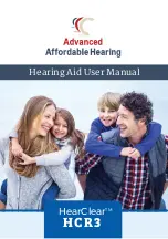 Advanced Affordable Hearing HearClear HCR3 User Manual preview