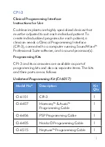 Предварительный просмотр 2 страницы Advanced Bionics CI-6101 Instructions For Use Manual