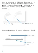 Предварительный просмотр 6 страницы Advanced Bionics M Earhooks Instructions For Use Manual