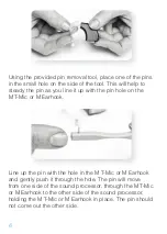 Preview for 8 page of Advanced Bionics M Earhooks Instructions For Use Manual