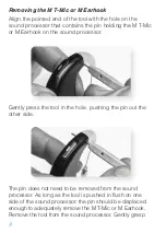 Preview for 10 page of Advanced Bionics M Earhooks Instructions For Use Manual