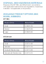 Preview for 15 page of Advanced Bionics M Earhooks Instructions For Use Manual