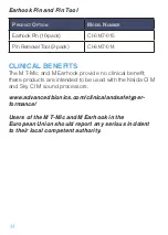 Preview for 16 page of Advanced Bionics M Earhooks Instructions For Use Manual