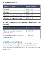 Preview for 45 page of Advanced Bionics M Earhooks Instructions For Use Manual