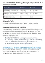 Предварительный просмотр 19 страницы Advanced Bionics M Listening Check CI-5827 Instructions For Use Manual