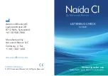 Advanced Bionics Naida CI CI-5823 Instructions For Use Manual preview