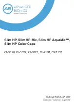 Advanced Bionics Slim HP Instructions For Use Manual preview