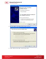 Preview for 8 page of Advanced Card Systems Ltd. ACR123 User Manual