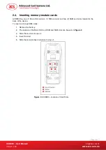 Предварительный просмотр 6 страницы Advanced Card Systems ACR890 User Manual