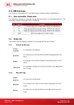 Предварительный просмотр 8 страницы Advanced Card ACR100I Reference Manual