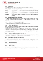 Preview for 6 page of Advanced Card ACR89U-A2 Reference Manual