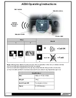 Preview for 3 page of Advanced Diagnostics AD30 Operating Instructions