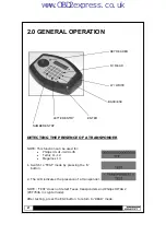 Preview for 4 page of Advanced Diagnostics AD90 Operating Manual