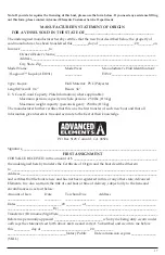 Preview for 17 page of Advanced Elements Lagoon1 AE1031 Owner'S Manual