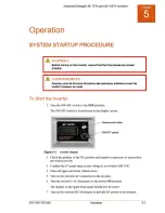 Preview for 69 page of Advanced Energy AE 100TX Installation And Operation Manual