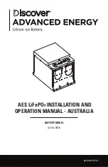 Advanced Energy Discover 42-48-6650 Operation Manual preview