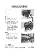 Предварительный просмотр 121 страницы Advanced Instruments 3900 Service Manual