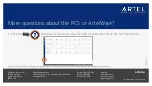 Preview for 23 page of Advanced Instruments ARTEL PCS Quick Start Manual