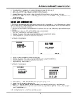 Предварительный просмотр 25 страницы Advanced Instruments GPR-1200 Owner'S Manual