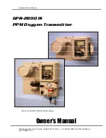 Preview for 2 page of Advanced Instruments GPR-2800 IS Manual