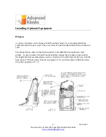 Предварительный просмотр 9 страницы Advanced Kiosks Document Kiosk Owner'S Manual