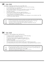 Preview for 5 page of Advanced Lighting Systems SAL151R Manual