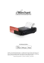 Preview for 1 page of Advanced Merchant iMerchant Operating Instructions Manual